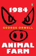 Book cover of Animal Farm / Nineteen Eighty-Four