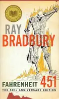 Book cover of Fahrenheit 451