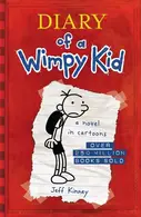 Book cover of Diary of a Wimpy Kid