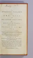 Book cover of The life of Olaudah Equiano, or Gustavus Vassa, the African