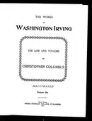 Book cover of The works of Washington Irving
