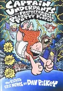 Book cover of Captain Underpants and the Preposterous Plight of the Purple Potty People