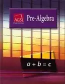 Book cover of AGS Pre-Algebra