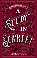 Book cover of A Study in Scarlet
