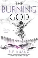 Book cover of The Burning God