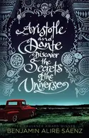 Book cover of Aristotle and Dante discover the secrets of the universe