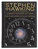 Book cover of The Illustrated A Brief History of Time / The Universe in a Nutshell
