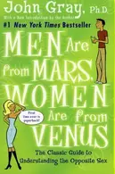 Book cover of Men are From Mars, Women are From Venus