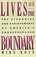 Book cover of Lives on the Boundary