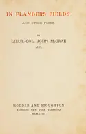 Book cover of In Flanders Fields