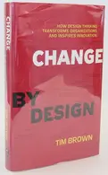 Book cover of Change by design
