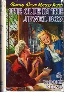 Book cover of The clue in the jewel box