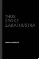 Book cover of Thus Spoke Zarathustra