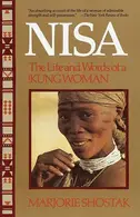 Book cover of Nisa, the life and words of a !Kung woman