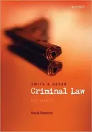 Book cover of Criminal law