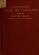 Book cover of Antony and Cleopatra
