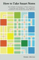 Book cover of How to Take Smart Notes