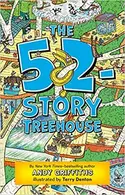 Book cover of The 52-story treehouse