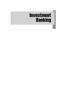 Book cover of Investment banking