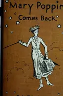 Book cover of Mary Poppins comes back
