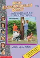 Book cover of Mary Anne and the search for Tigger.