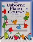 Book cover of The Usborne piano course