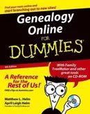 Book cover of Genealogy online for dummies