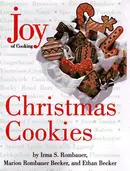 Book cover of The joy of cooking Christmas cookies
