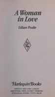 Book cover of A woman in love