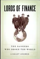 Book cover of Lords of Finance