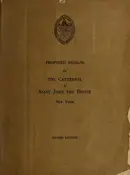 Book cover of Proposed designs for the Cathedral of Saint John the Divine, New York