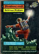 Book cover of The Magazine of Fantasy and Science Fiction, December 1953
