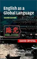 Book cover of English as a global language