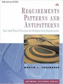 Book cover of Requirements Patterns and Antipatterns