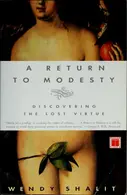 Book cover of A return to modesty