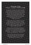 Book cover of Foul Lady Fortune