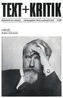 Book cover of Arthur Schnitzler