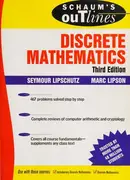 Book cover of Schaum's outline of theory and problems of discrete mathematics