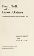 Book cover of Porch talk with Ernest Gaines