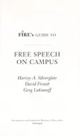 Book cover of FIRE's guide to free speech on campus