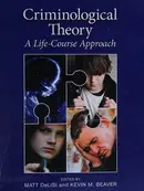 Book cover of Criminological theory