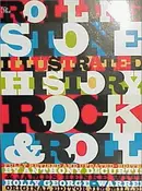 Book cover of The Rolling stone illustrated history of rock & roll
