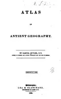 Book cover of An Atlas of Antient Geography,