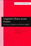 Book cover of Linguistic choice across genres
