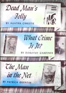 Book cover of Dead man's folly; What crime is it?; The man in the net