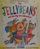 Book cover of The Jellybeans and the big art adventure