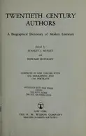 Book cover of Twentieth century authors