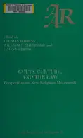Book cover of Cults, culture, and the law