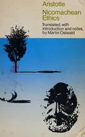 Book cover of Nicomachean Ethics