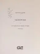 Book cover of Necrópolis, o, Los amigos de Bram Stoker
